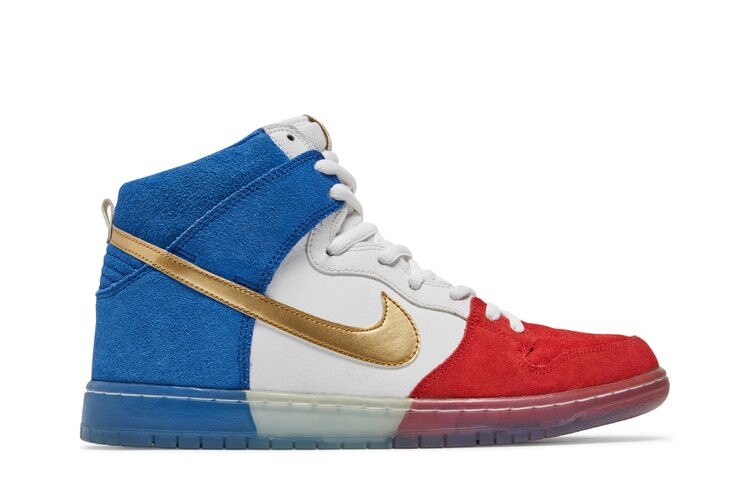 Кроссовки Nike SB Dunk High 'Trico', белый
Кроссовки Nike SB Dunk High 'Trico', белый
