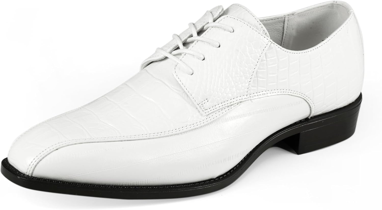 Мужские классические туфли Amali Harvey Fashion с крокодиловой кожей, белый
Мужские классические туфли Amali Harvey Fashion с крокодиловой кожей, белый