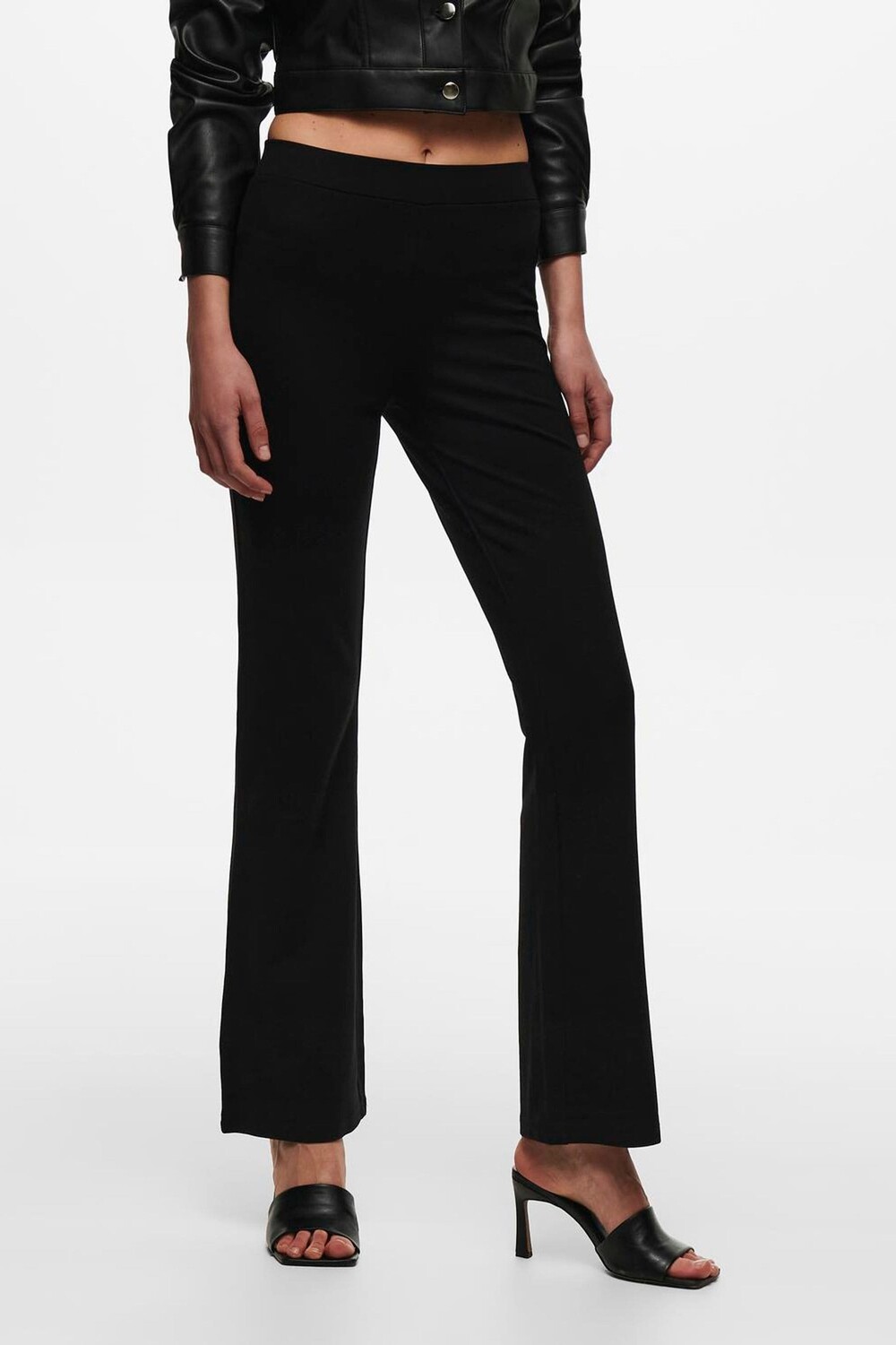 Расклешенные брюки из джерси Jdy, черный 
Расклешенные брюки из джерси Jdy, черный