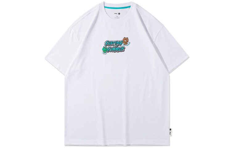 Футболка Line Friends X Sports Fashion Collection унисекс белая Lining, белый
Футболка Line Friends X Sports Fashion Collection унисекс белая Lining, белый