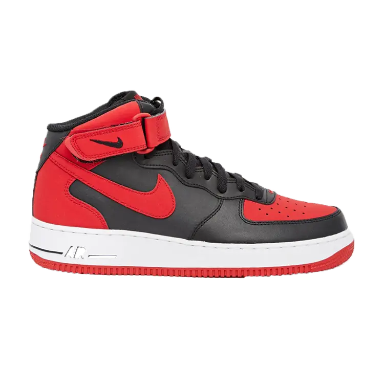 Кроссовки Nike Air Force 1 Mid '07 'Black Gym Red', черный
Кроссовки Nike Air Force 1 Mid '07 'Black Gym Red', черный