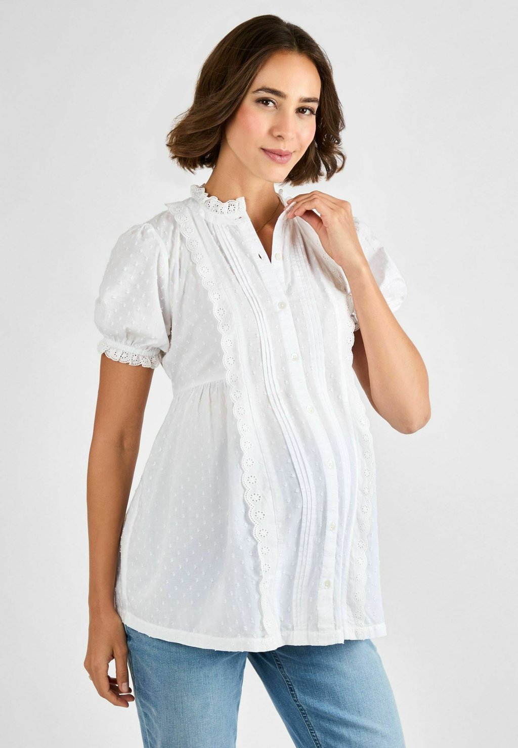 Рубашка TRIM PINTUCK JoJo Maman Bébé, белый
Рубашка TRIM PINTUCK JoJo Maman Bébé, белый