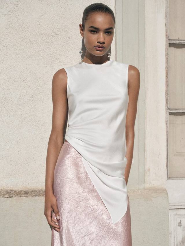 Сатиновая юбка Raida Mango, Pastel Pink
Сатиновая юбка Raida Mango, Pastel Pink