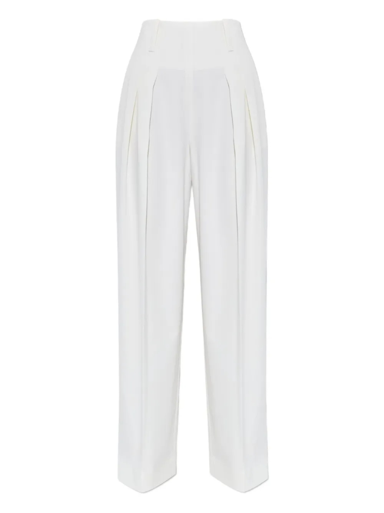 Широкие брюки со складками от Victoria Beckham, белый
Широкие брюки со складками от Victoria Beckham, белый