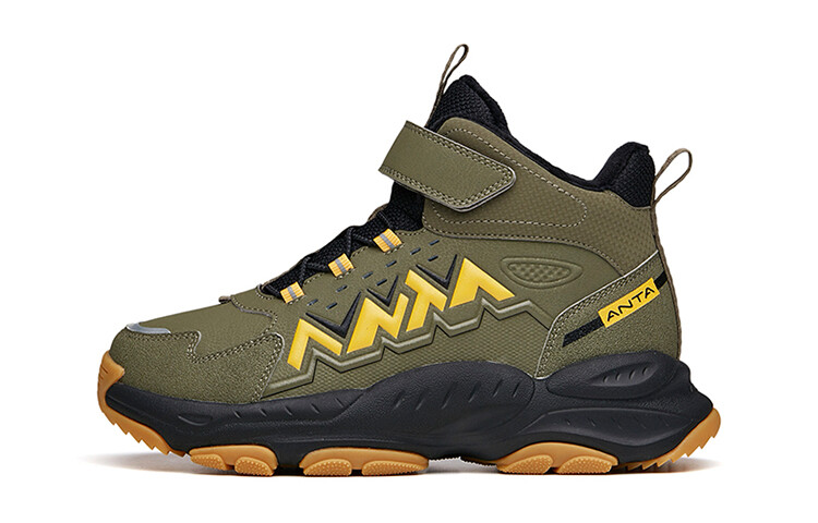 Детские кроссовки GS High-top цвета хаки, зеленые/черные/желтые Anta Kids
Детские кроссовки GS High-top цвета хаки, зеленые/черные/желтые Anta Kids