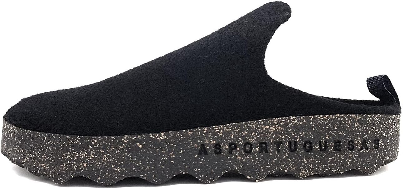 Мюли с закругленным носком, черные Asportuguesas, черный
Мюли с закругленным носком, черные Asportuguesas, черный