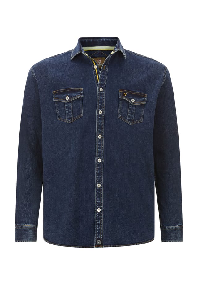 Рубашка джинсовая олавик Jan Vanderstorm, синий
Рубашка джинсовая олавик Jan Vanderstorm, синий