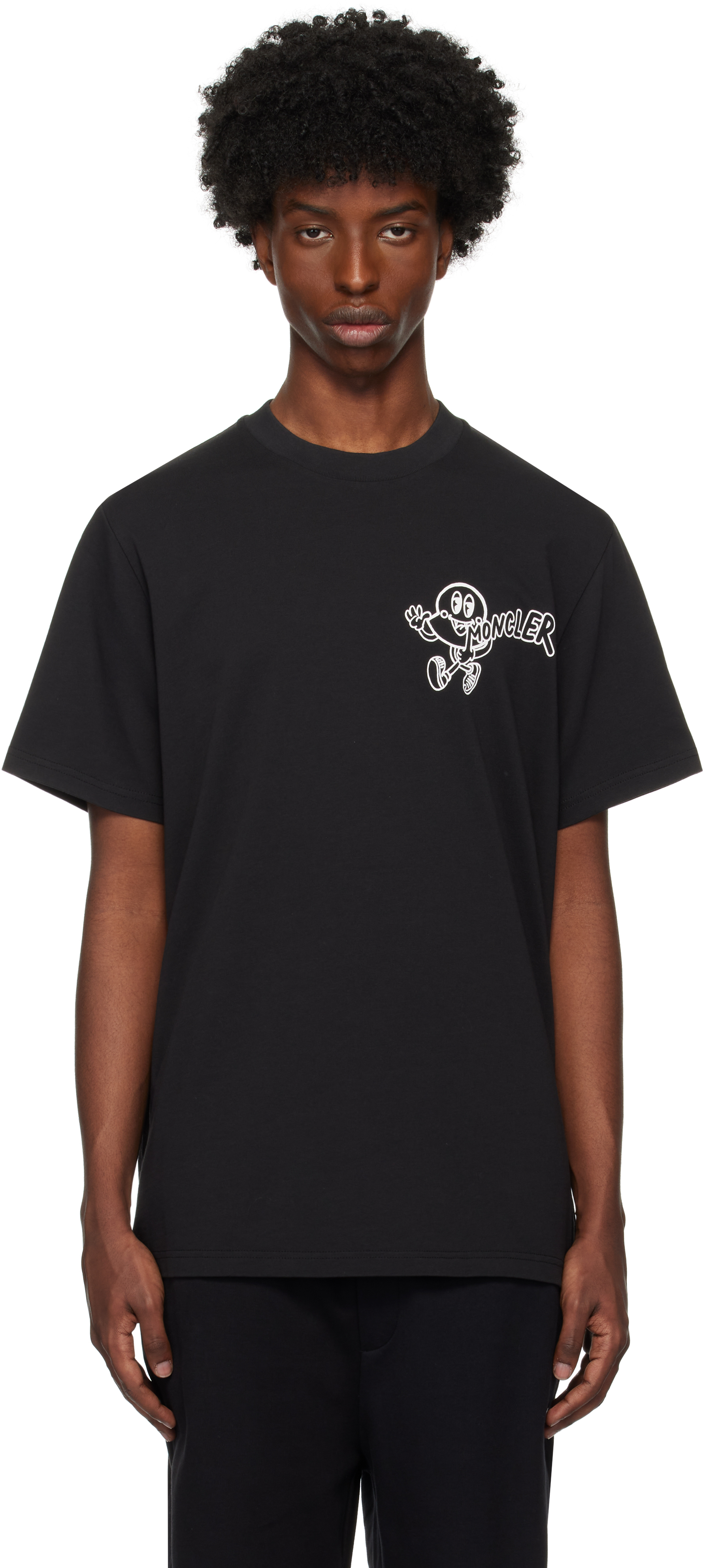 Черная футболка с логотипом Moncler, Черный, Черная футболка с логотипом Moncler
Черная футболка с логотипом Moncler, Черный, Черная футболка с логотипом Moncler