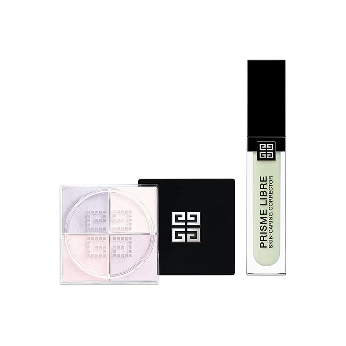 Пудра-невидимка и база под макияж Легко растушевываются и хорошо держатся Givenchy, Two-Piece Set: зеленый Primer+Quad Powder #No.00
Пудра-невидимка и база под макияж Легко растушевываются и хорошо держатся Givenchy, Two-Piece Set: зеленый Primer+Quad Powder #No.00