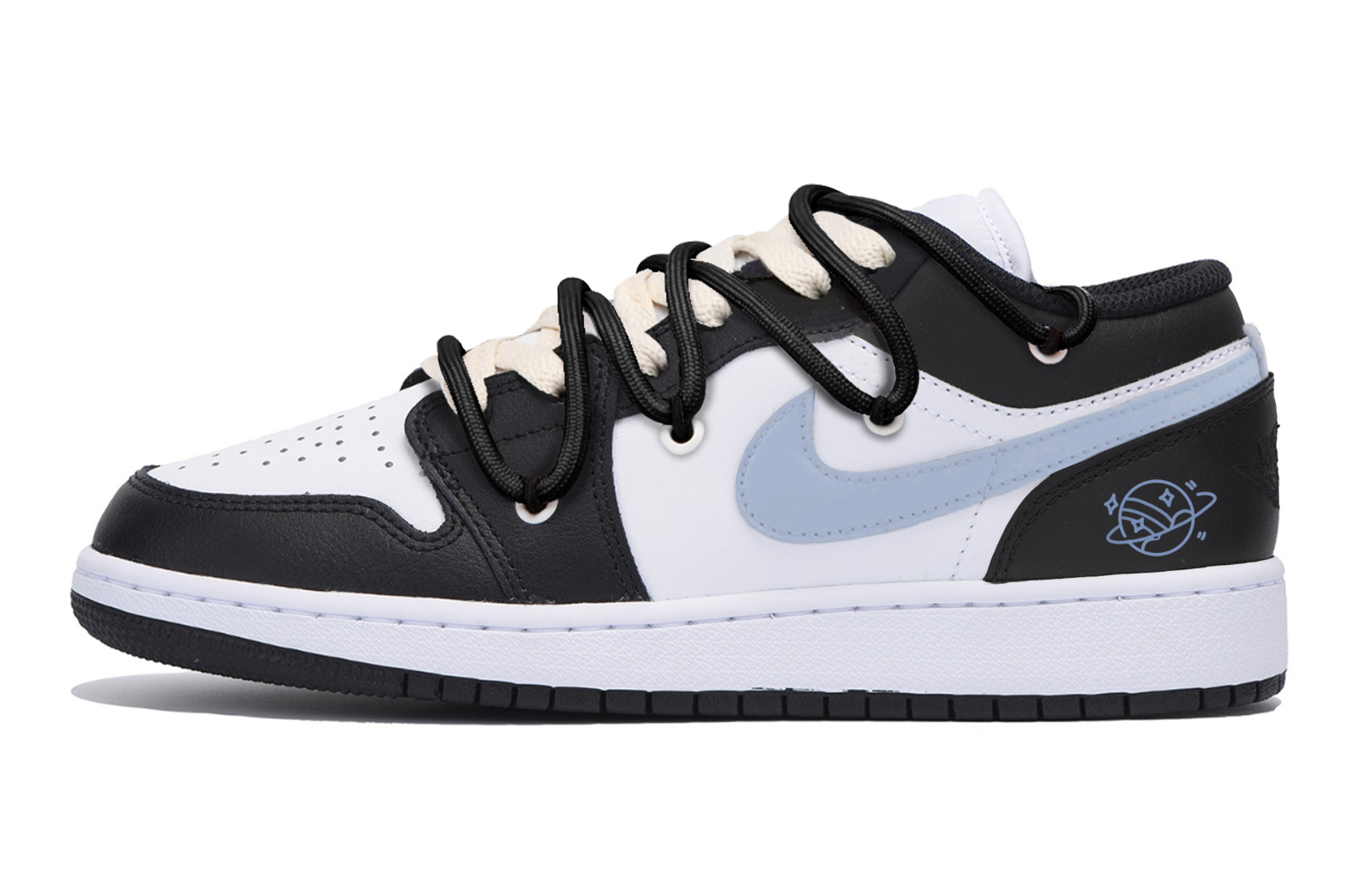 Jordan Баскетбольные кроссовки Air 1 Anti-Slip с низким верхом, износостойкие, мужские, черно-синие
Jordan Баскетбольные кроссовки Air 1 Anti-Slip с низким верхом, износостойкие, мужские, черно-синие