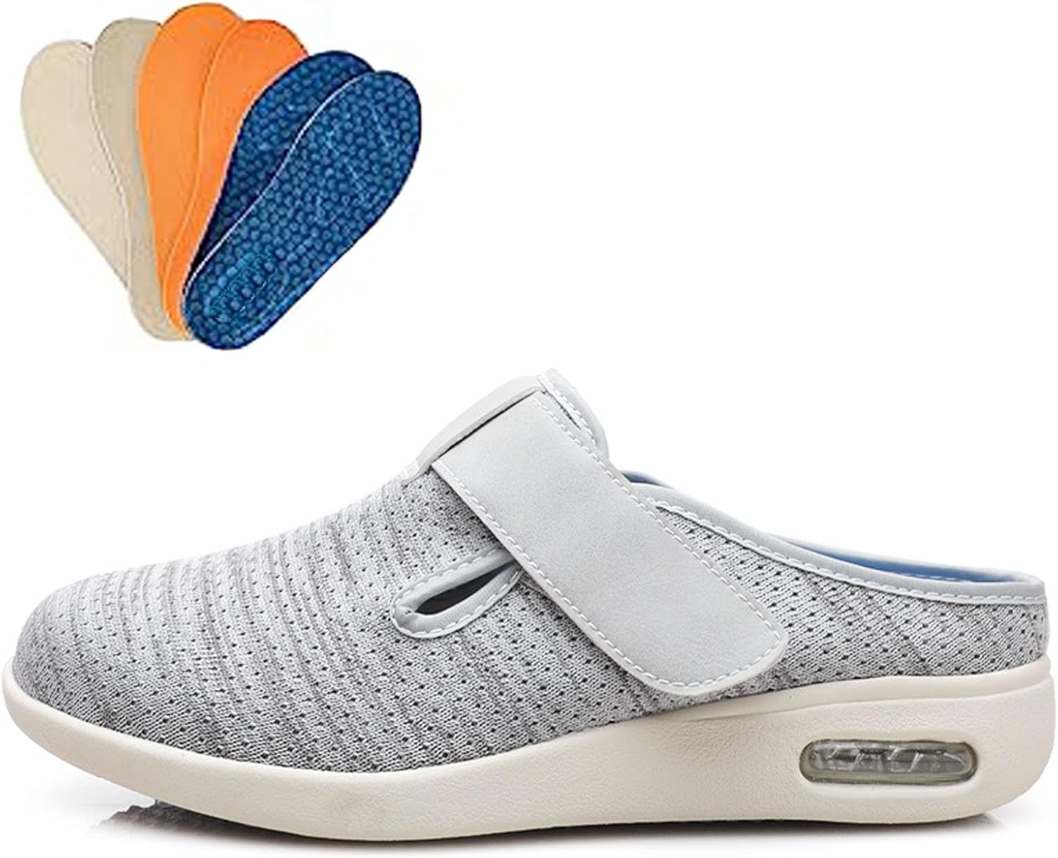 Мужские кроссовки бумуам с широкой колодкой, регулируемой застежкой, легкие, для широкой стопы, прогулочные обувь при отеках, с регулируемым ремешком, легко надевать/снимать, с 3 парами сменных стелек, размер мужчины 5/женщины 6 Bumuam, светло-с...
Мужские кроссовки бумуам с широкой колодкой, регулируемой застежкой, легкие, для широкой стопы, прогулочные обувь при отеках, с регулируемым ремешком, легко надевать/снимать, с 3 парами сменных стелек, размер мужчины 5/женщины 6 Bumuam, светло-с...