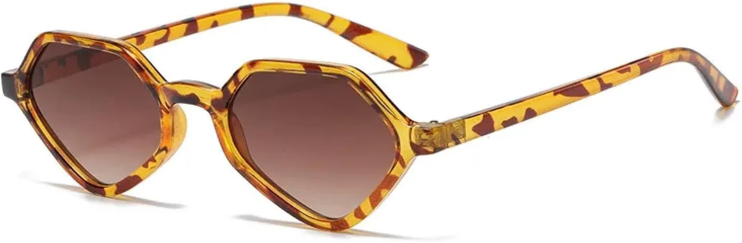 Женские солнцезащитные очки в форме ромба, прозрачно-зеленые, нестандартной формы, винтажные, маленькая оправа, защита от УФ-излучения UV400 TKKTLLT, Leopard
Женские солнцезащитные очки в форме ромба, прозрачно-зеленые, нестандартной формы, винтажные, маленькая оправа, защита от УФ-излучения UV400 TKKTLLT, Leopard