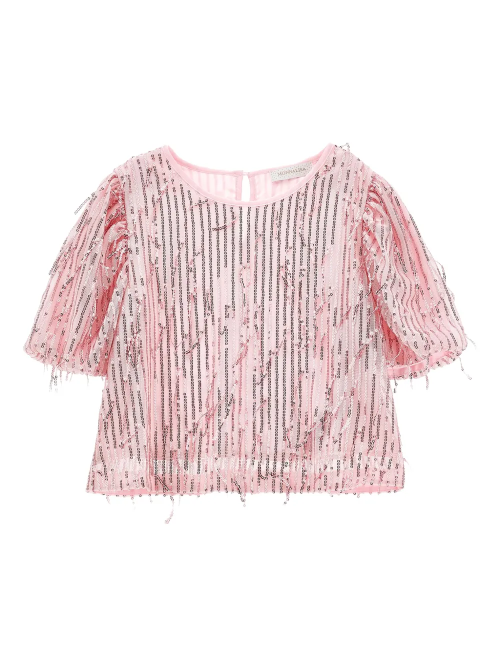 Блузка с пайетками Monnalisa, розовый
Блузка с пайетками Monnalisa, розовый