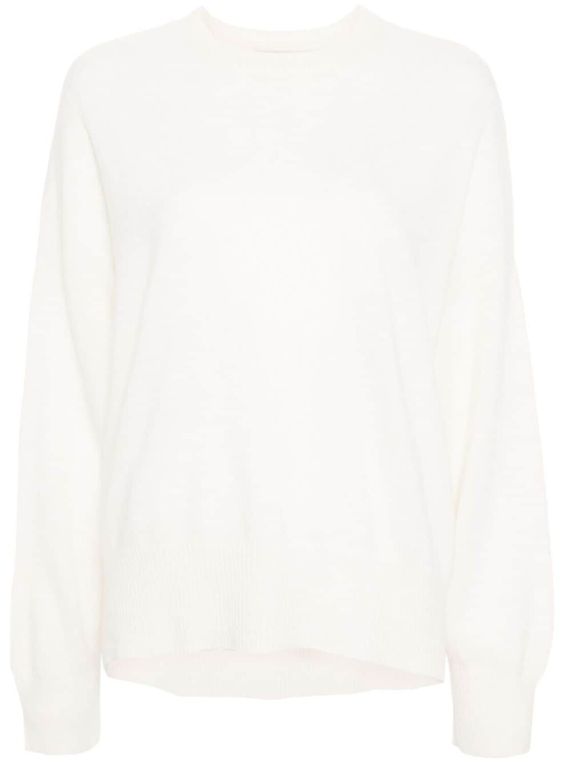 Loulou Studio кашемировый джемпер с круглым вырезом, белый 
Loulou Studio кашемировый джемпер с круглым вырезом, белый