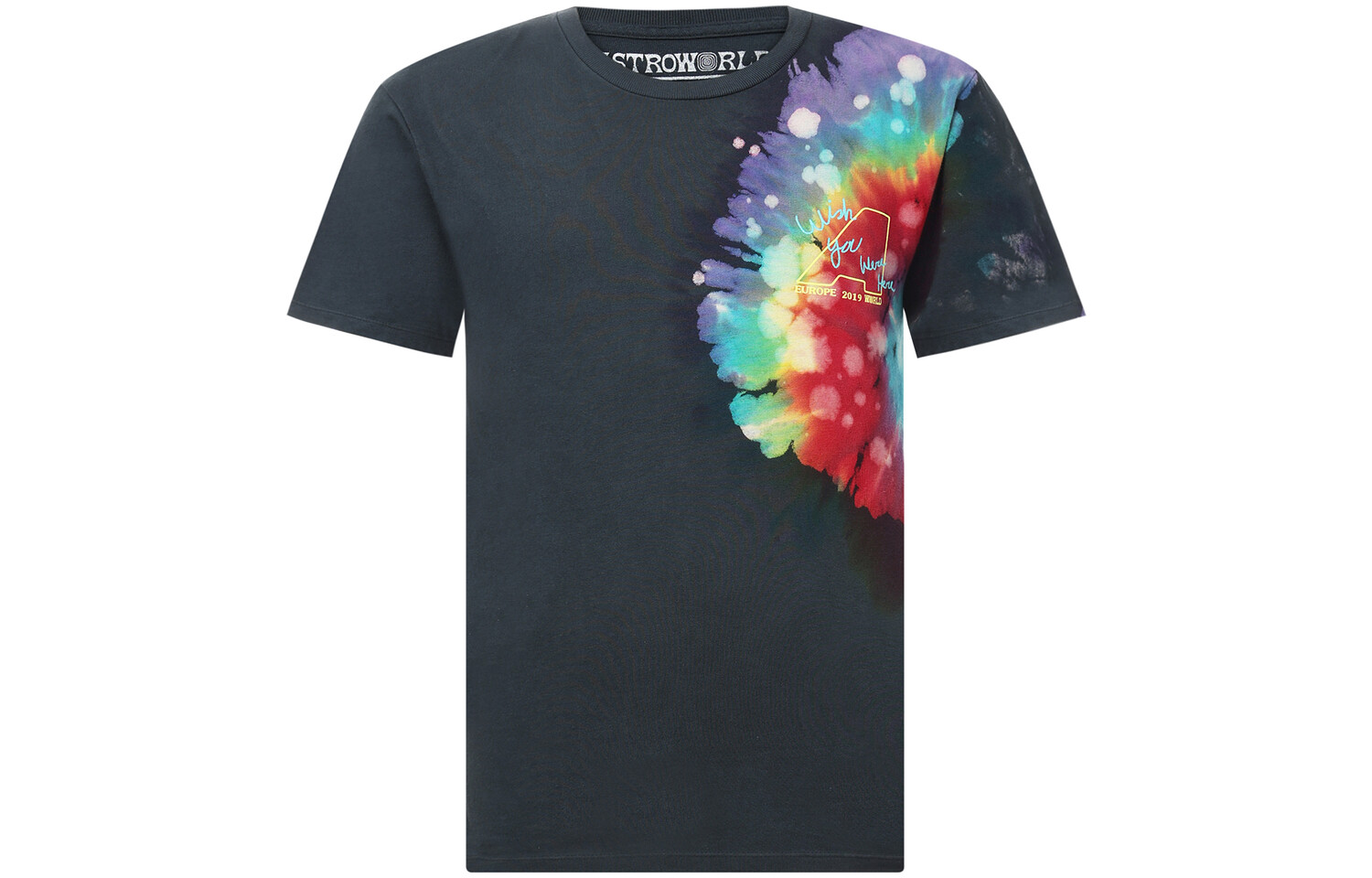 Футболка унисекс с Трэвисом Скоттом, синий 
Футболка унисекс с Трэвисом Скоттом, синий