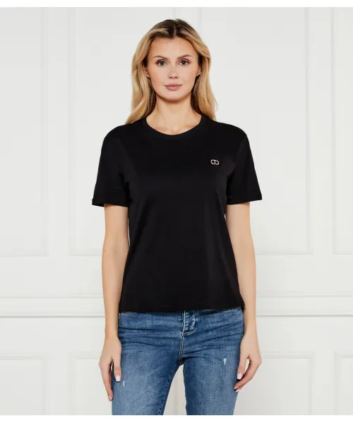 Футболка Loose fit Twin-Set, черный
Футболка Loose fit Twin-Set, черный