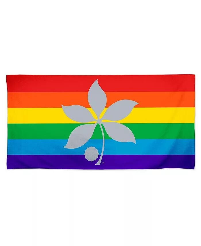 Пляжное полотенце Pride Spectra 30 x 60 дюймов штата Огайо Buckeyes Wincraft, мультиколор
Пляжное полотенце Pride Spectra 30 x 60 дюймов штата Огайо Buckeyes Wincraft, мультиколор
