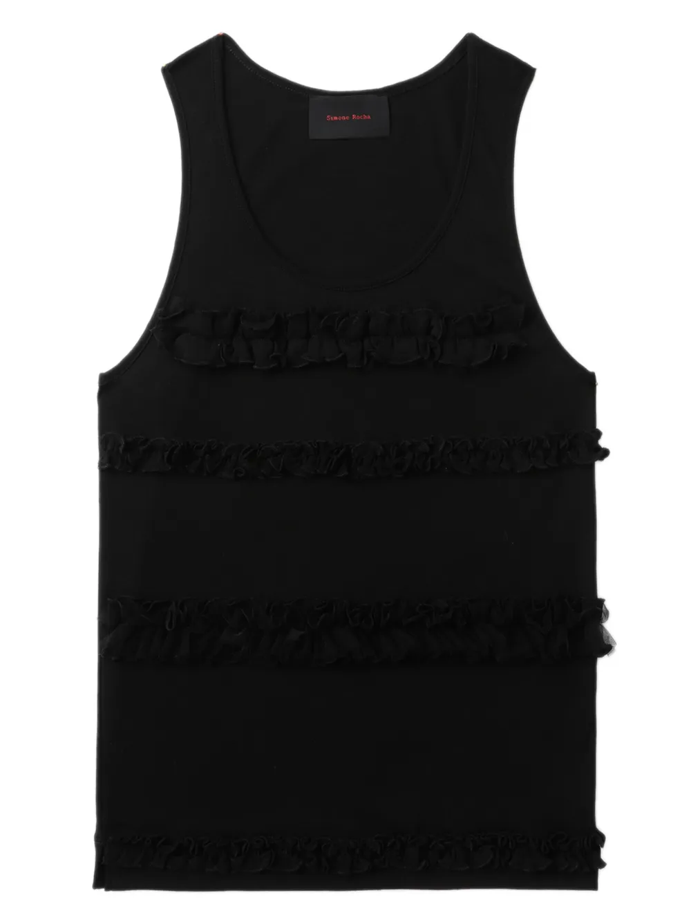 Топ с оборками Simone Rocha, черный
Топ с оборками Simone Rocha, черный