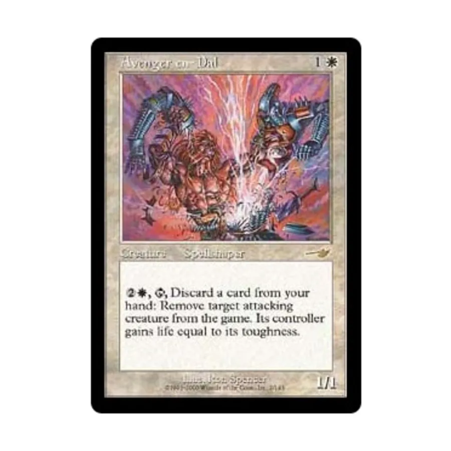 CCG Мститель эн-Даль ( клавиша R), MTG - Nemesis
CCG Мститель эн-Даль ( клавиша R), MTG - Nemesis