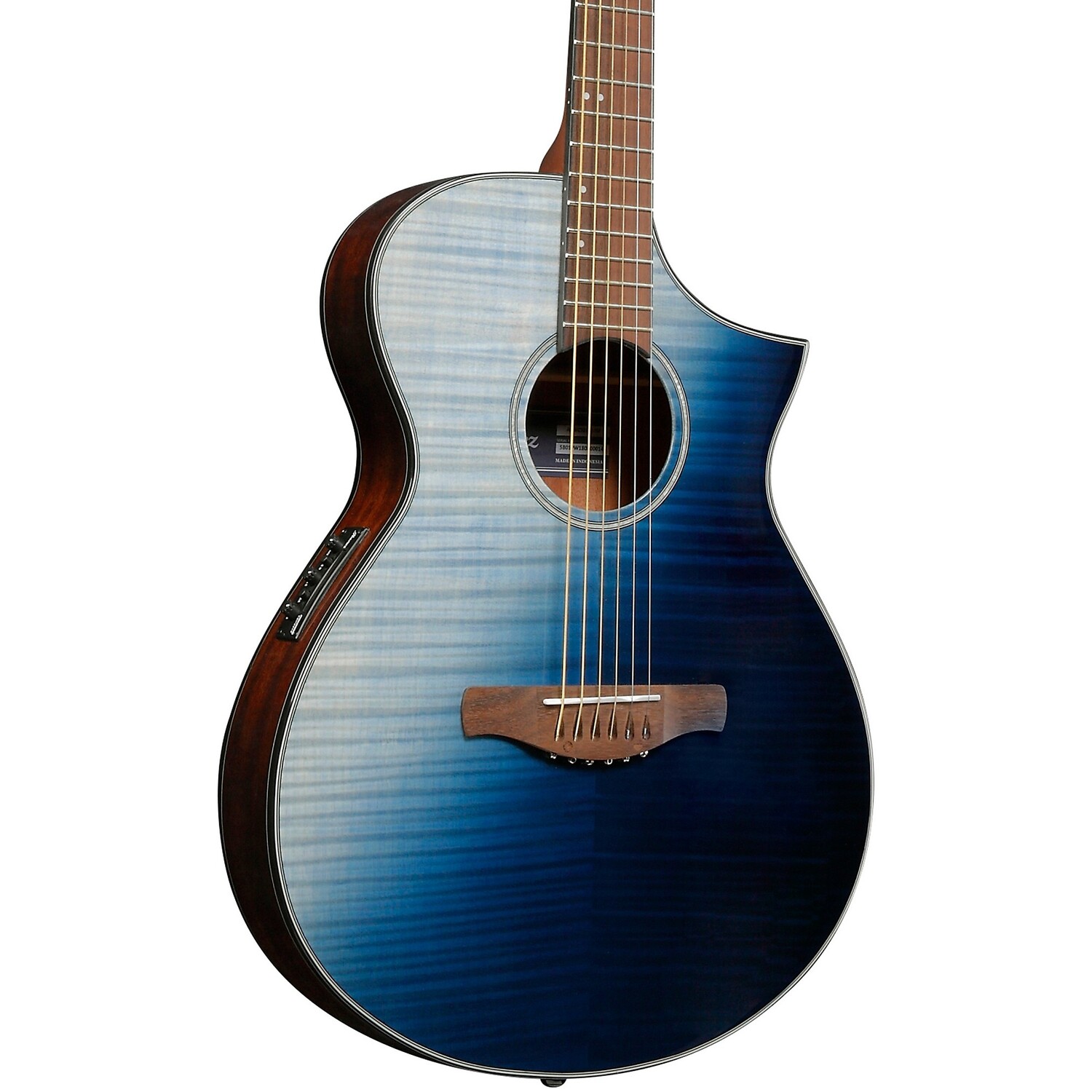 Акустически-электрическая гитара Ibanez AEWC32FM Thinline Indigo Sunset Fade
Акустически-электрическая гитара Ibanez AEWC32FM Thinline Indigo Sunset Fade