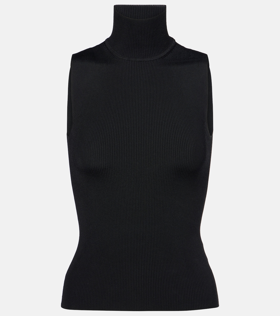 Бенита ребристый водолазный свитер Khaite, черный
Бенита ребристый водолазный свитер Khaite, черный