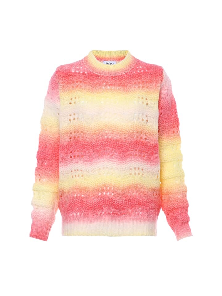 Пуловер Sidona, цвет rosa gelb mehrfarbig 
Пуловер Sidona, цвет rosa gelb mehrfarbig