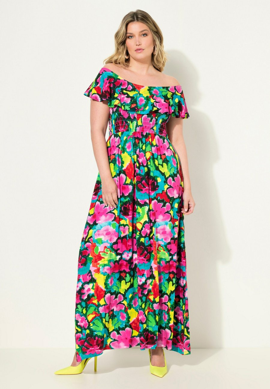 Платье MIAMODA HALF-SLEEVE CARMEN NECKLINE SMOCKED BUST FLORAL, Fern Green/Multi-Coloured
Платье MIAMODA HALF-SLEEVE CARMEN NECKLINE SMOCKED BUST FLORAL, Fern Green/Multi-Coloured