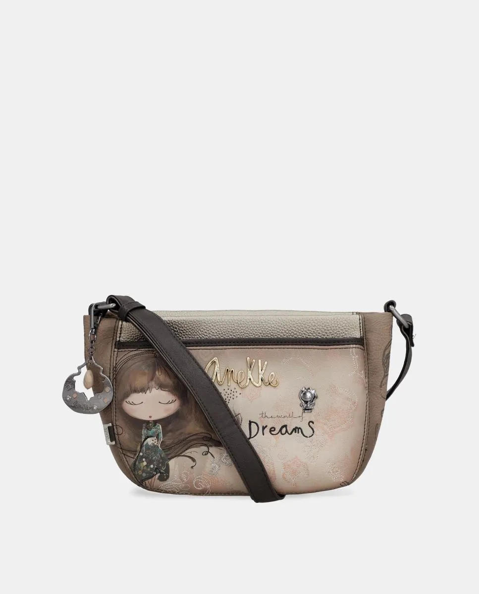 Маленькая овальная сумка через плечо Real Anekke, многоцветный
Маленькая овальная сумка через плечо Real Anekke, многоцветный