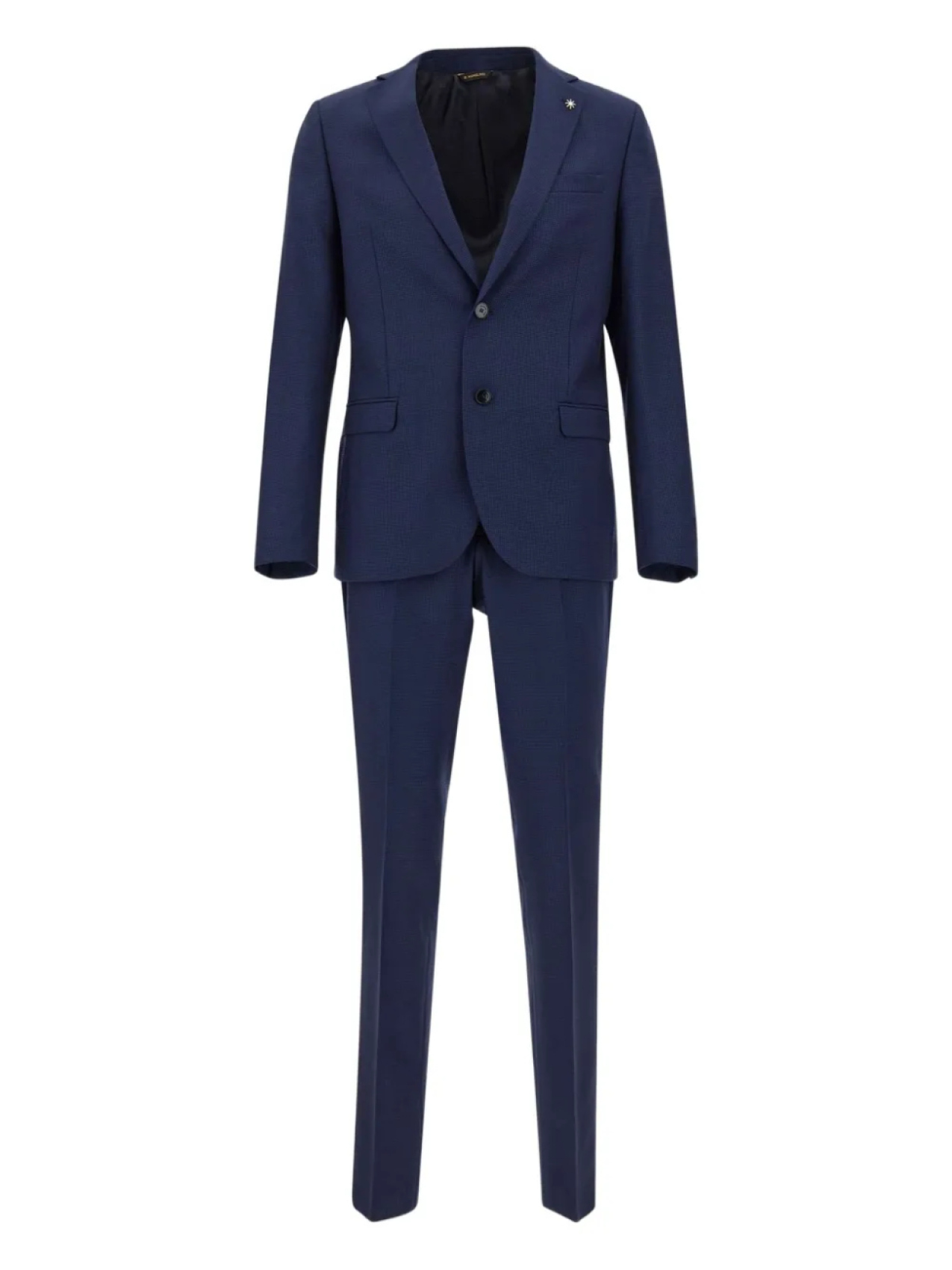 Шерстяной однобортный костюм Manuel Ritz, синий
Шерстяной однобортный костюм Manuel Ritz, синий