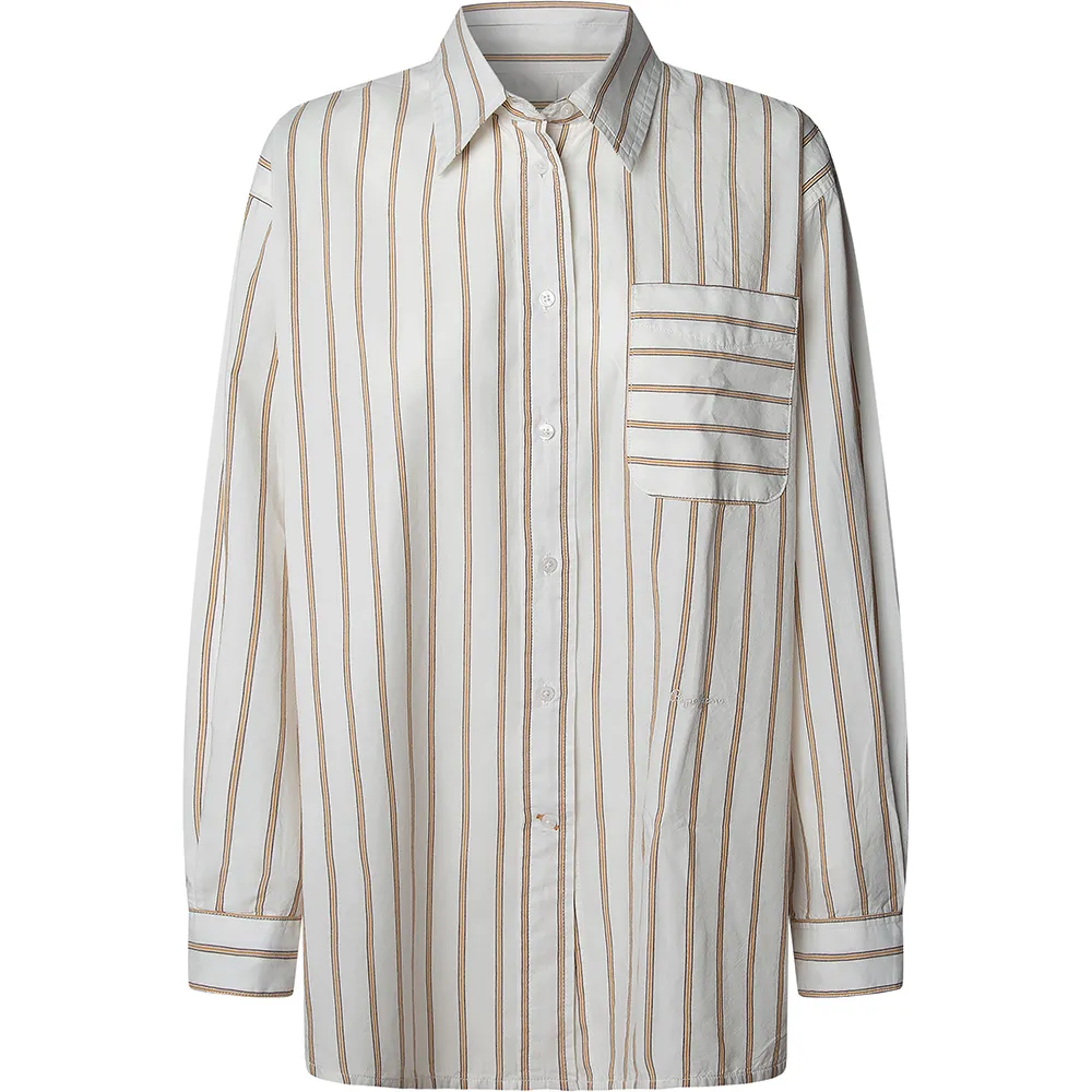 Рубашка с длинным рукавом Pepe Jeans Lina, белый
Рубашка с длинным рукавом Pepe Jeans Lina, белый