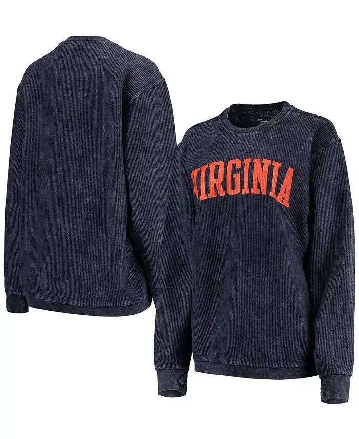 Женский темно-синий свитшот с удобной шнуровкой в винтажном стиле Virginia Cavaliers, базовый пуловер с аркой Pressbox
Женский темно-синий свитшот с удобной шнуровкой в винтажном стиле Virginia Cavaliers, базовый пуловер с аркой Pressbox