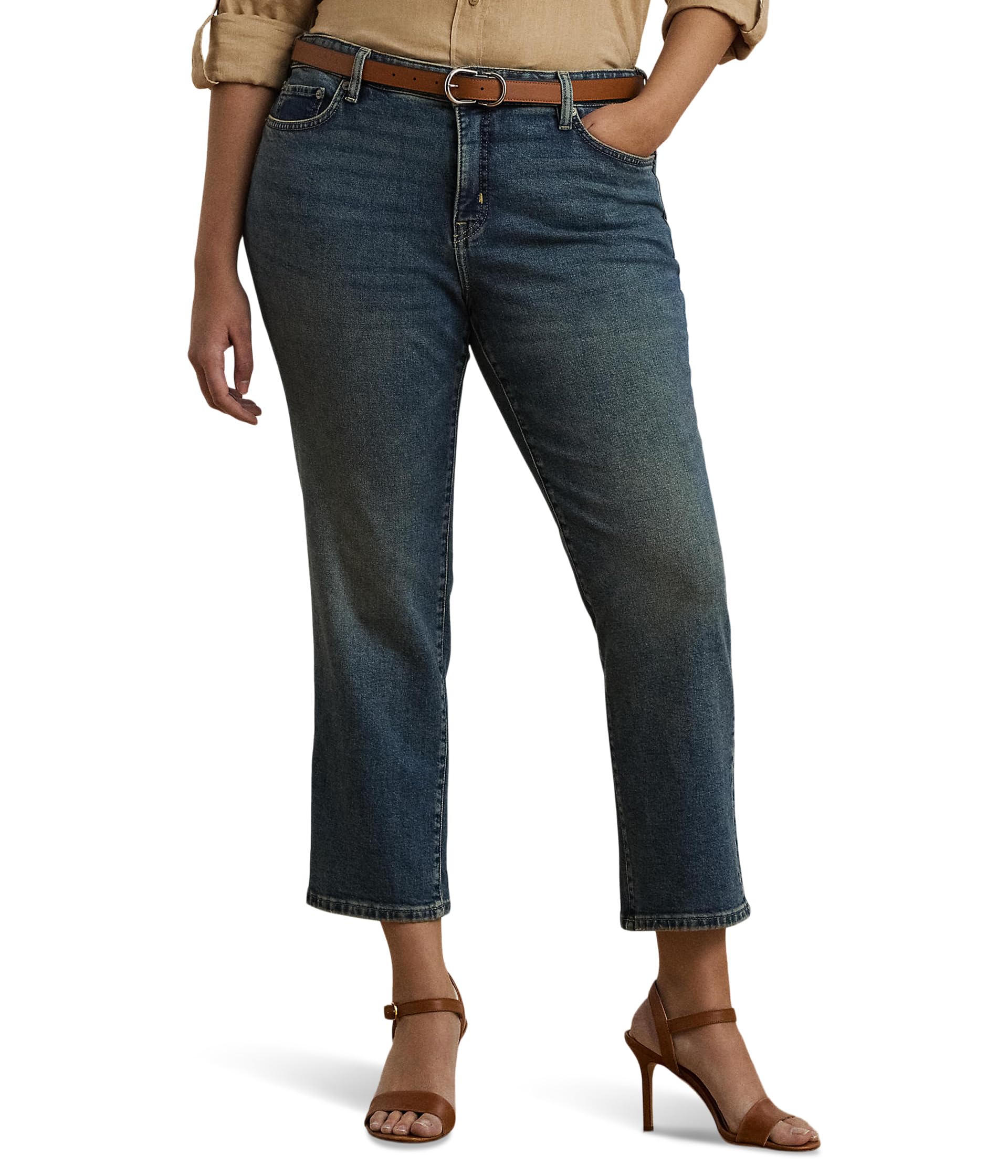Джинсы Lauren Ralph Lauren Plus Size Mid-Rise Straight Ankle Ankle Straight, Haze Wash
Джинсы Lauren Ralph Lauren Plus Size Mid-Rise Straight Ankle Ankle Straight, Haze Wash