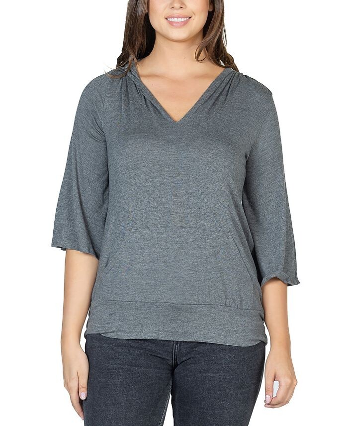 Женский топ с капюшоном оверсайз 24seven Comfort Apparel, серый
Женский топ с капюшоном оверсайз 24seven Comfort Apparel, серый