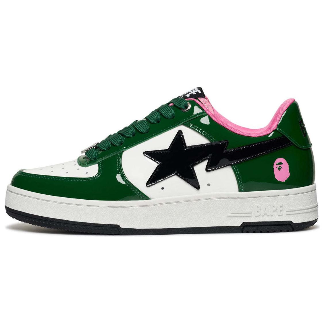 Мужские низкие скейтбордистские кроссовки STA A Bathing Ape, зеленый
Мужские низкие скейтбордистские кроссовки STA A Bathing Ape, зеленый