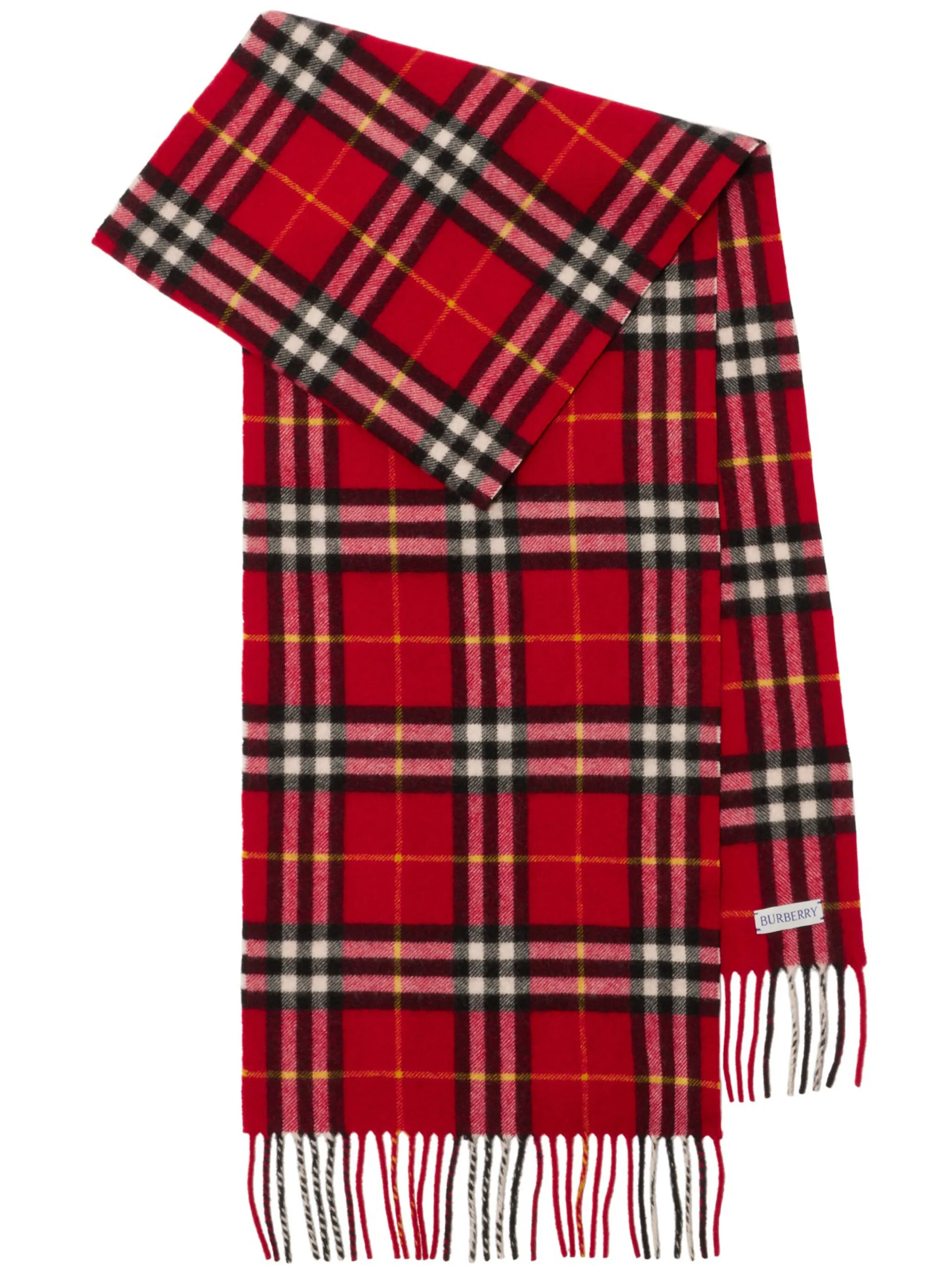 Кашемировый шарф в клетку Burberry, красный
Кашемировый шарф в клетку Burberry, красный