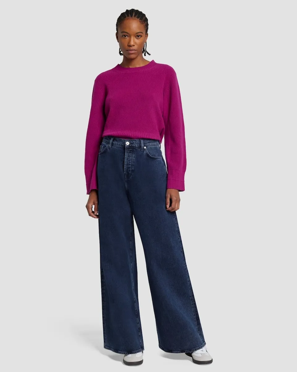 Женские расклешенные джинсы Zoey с высокой талией 7 For all mankind, тёмно-синий
Женские расклешенные джинсы Zoey с высокой талией 7 For all mankind, тёмно-синий