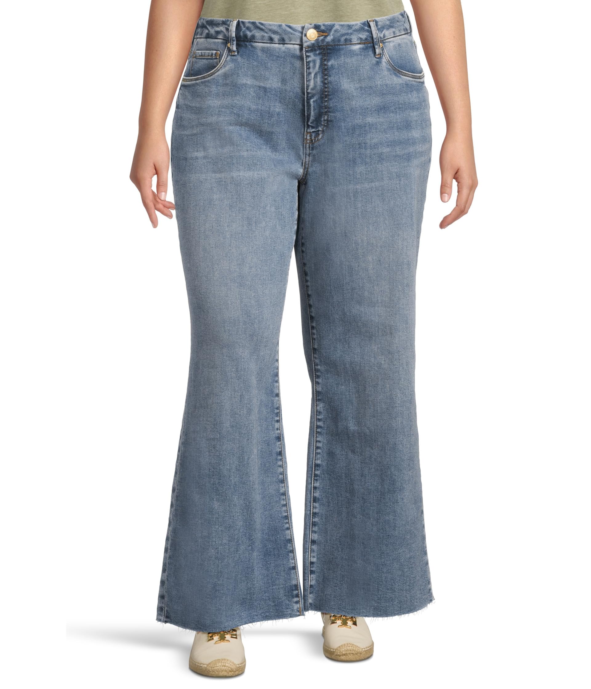 Джинсы KUT from the Kloth Plus Meg High Rise Fab Ab Wide Leg Raw Hem-Long Inseam, Optimism W/Med Base Wash
Джинсы KUT from the Kloth Plus Meg High Rise Fab Ab Wide Leg Raw Hem-Long Inseam, Optimism W/Med Base Wash