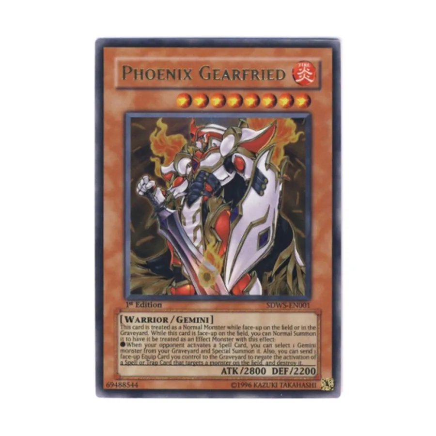 CCG Феникс Гирфрид (очень редкий), Yu-Gi-Oh - Structure Deck - Warrior's Strike - Singles
CCG Феникс Гирфрид (очень редкий), Yu-Gi-Oh - Structure Deck - Warrior's Strike - Singles