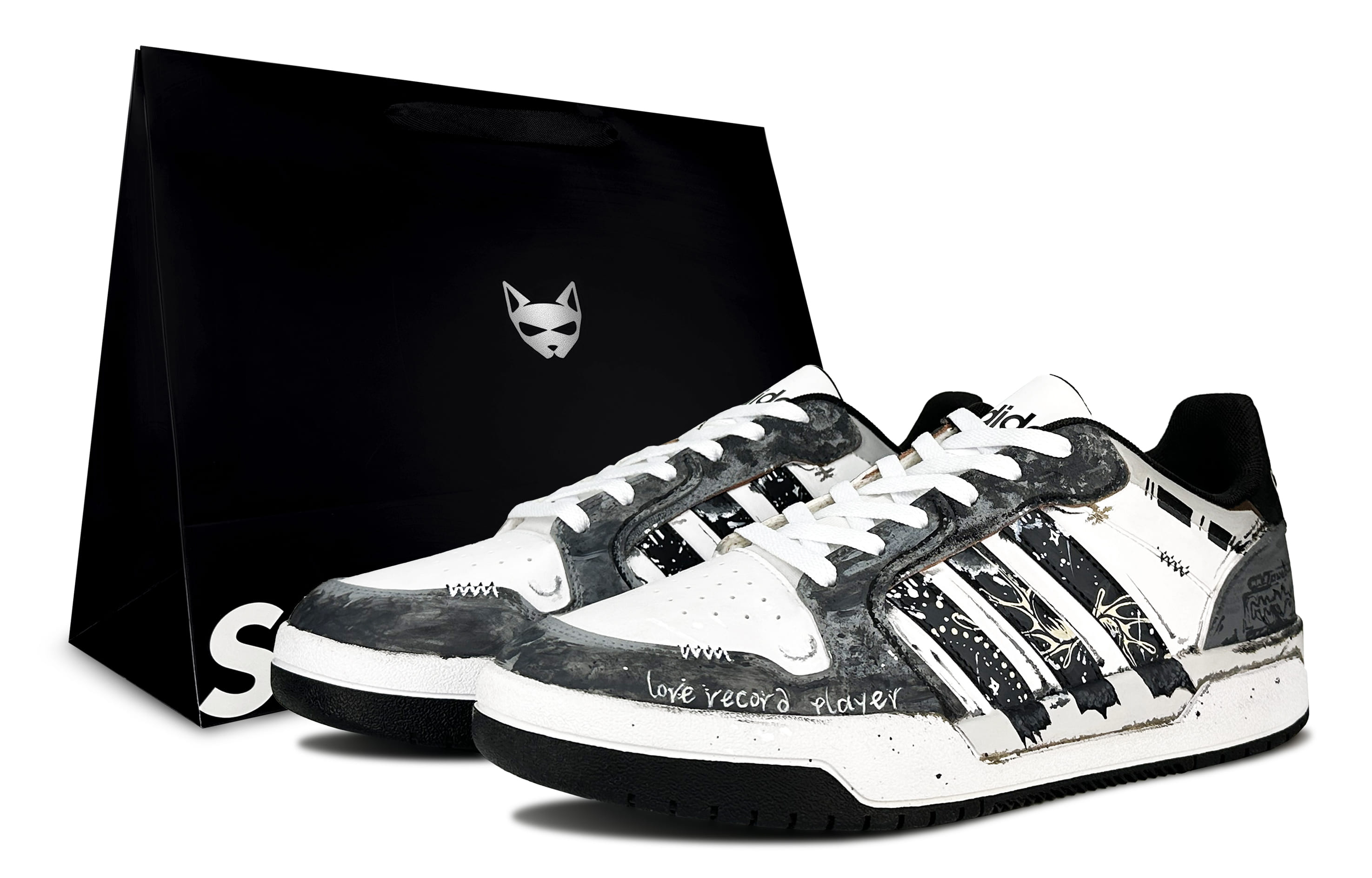 Adidas ENTRAP Ink Gold Record, переливающийся кот, подарок для удовольствия, устойчивый к истиранию, легкий и дышащий лоу-топ
Adidas ENTRAP Ink Gold Record, переливающийся кот, подарок для удовольствия, устойчивый к истиранию, легкий и дышащий лоу-топ