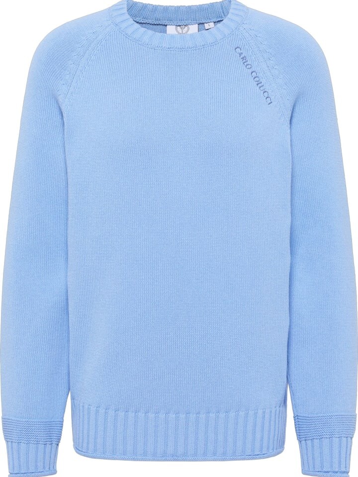 Пуловер Carlo Colucci Strick Divina, голубой
Пуловер Carlo Colucci Strick Divina, голубой