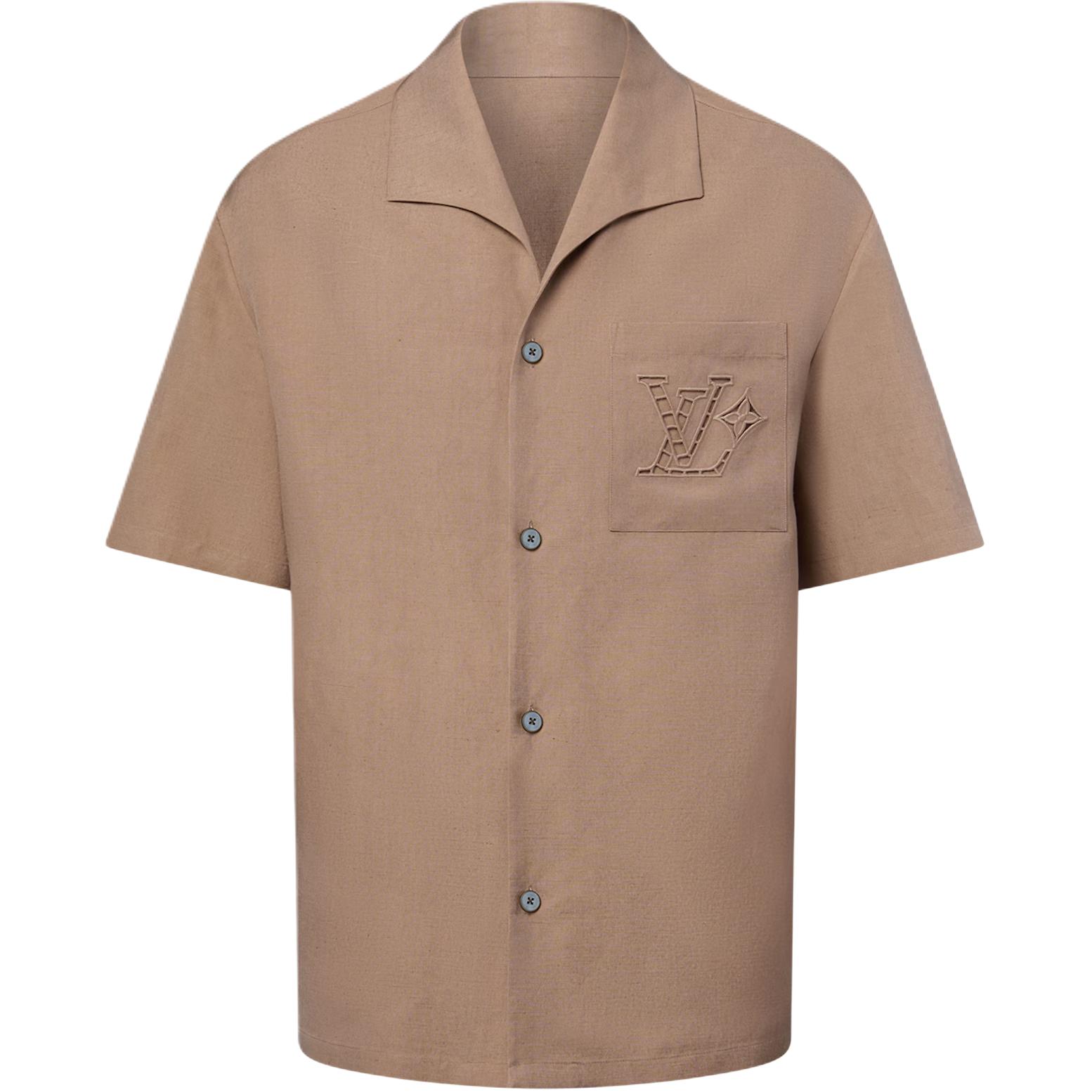 Вышитая летняя рубашка LOUIS VUITTON, Umber
Вышитая летняя рубашка LOUIS VUITTON, Umber
