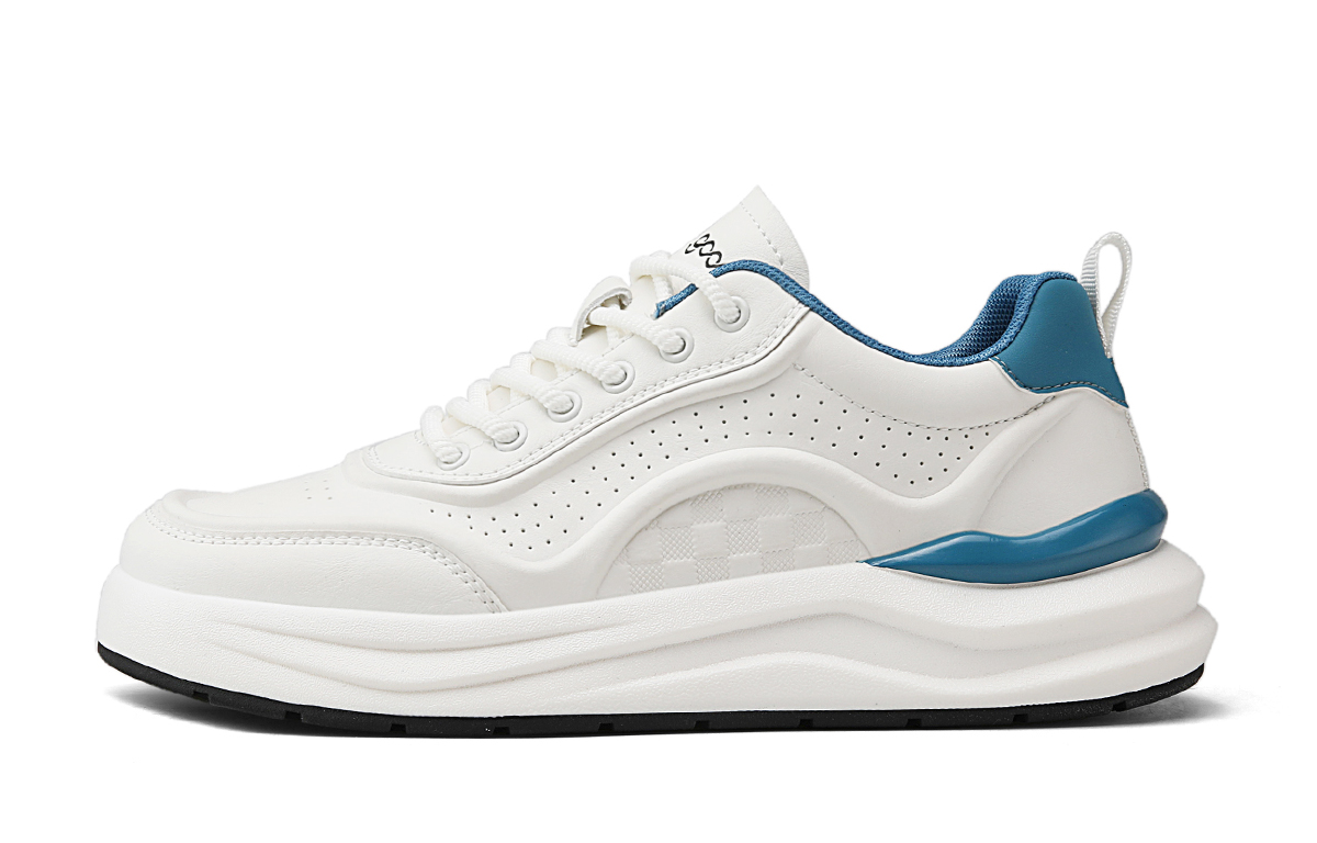 HLA Мужские низкие скейтбордские кроссовки бело-синие, цвет White Blue
HLA Мужские низкие скейтбордские кроссовки бело-синие, цвет White Blue