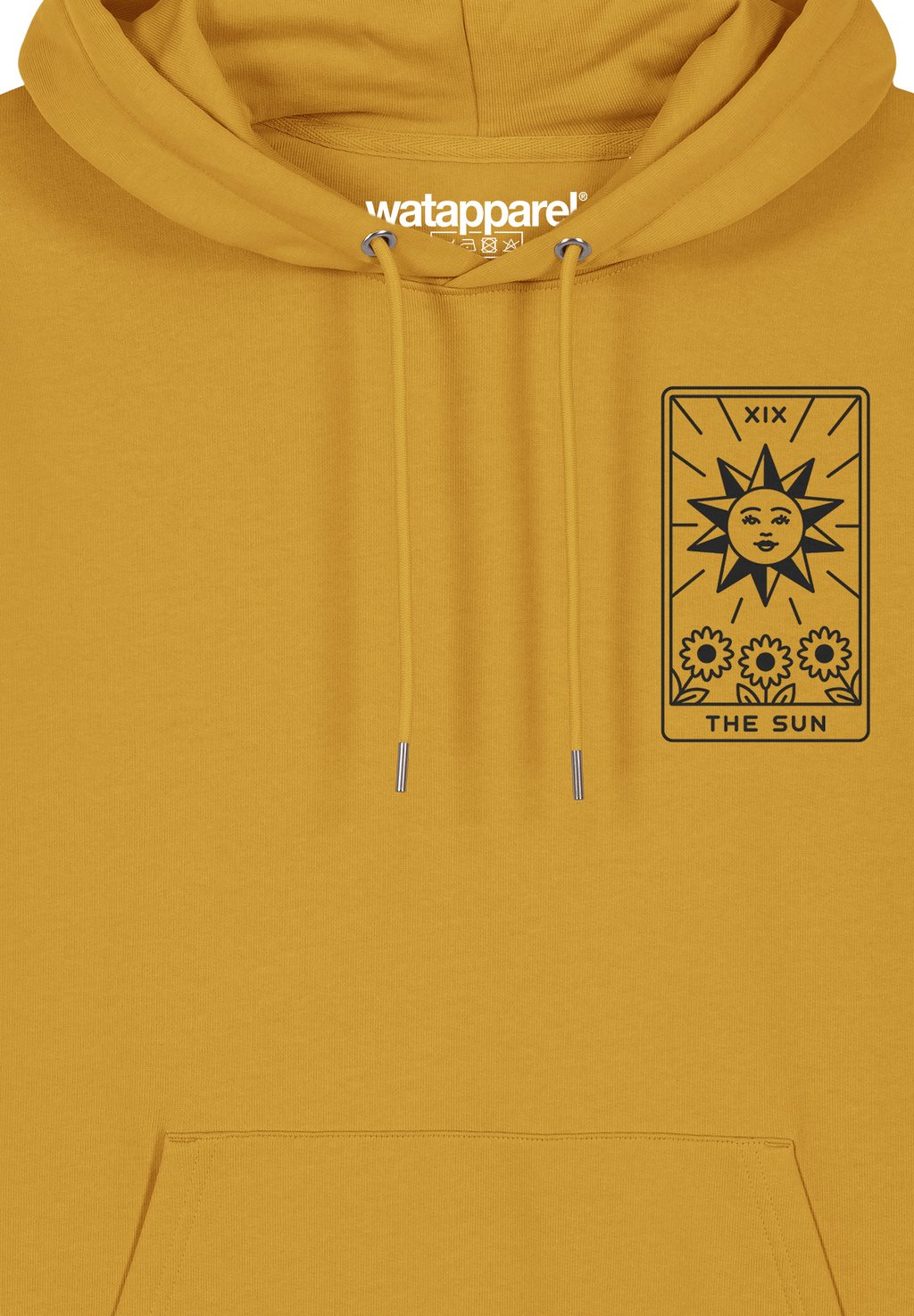 Толстовка с капюшоном TAROT THE SUN watapparel, горчично-желтый
Толстовка с капюшоном TAROT THE SUN watapparel, горчично-желтый