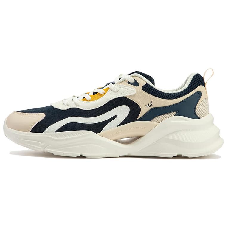 Кроссовки Lifestyle мужские с низким верхом бежевый черный синий 361°
Кроссовки Lifestyle мужские с низким верхом бежевый черный синий 361°