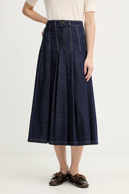 Овальная джинсовая юбка Weekend Max Mara, темно-синий
Овальная джинсовая юбка Weekend Max Mara, темно-синий