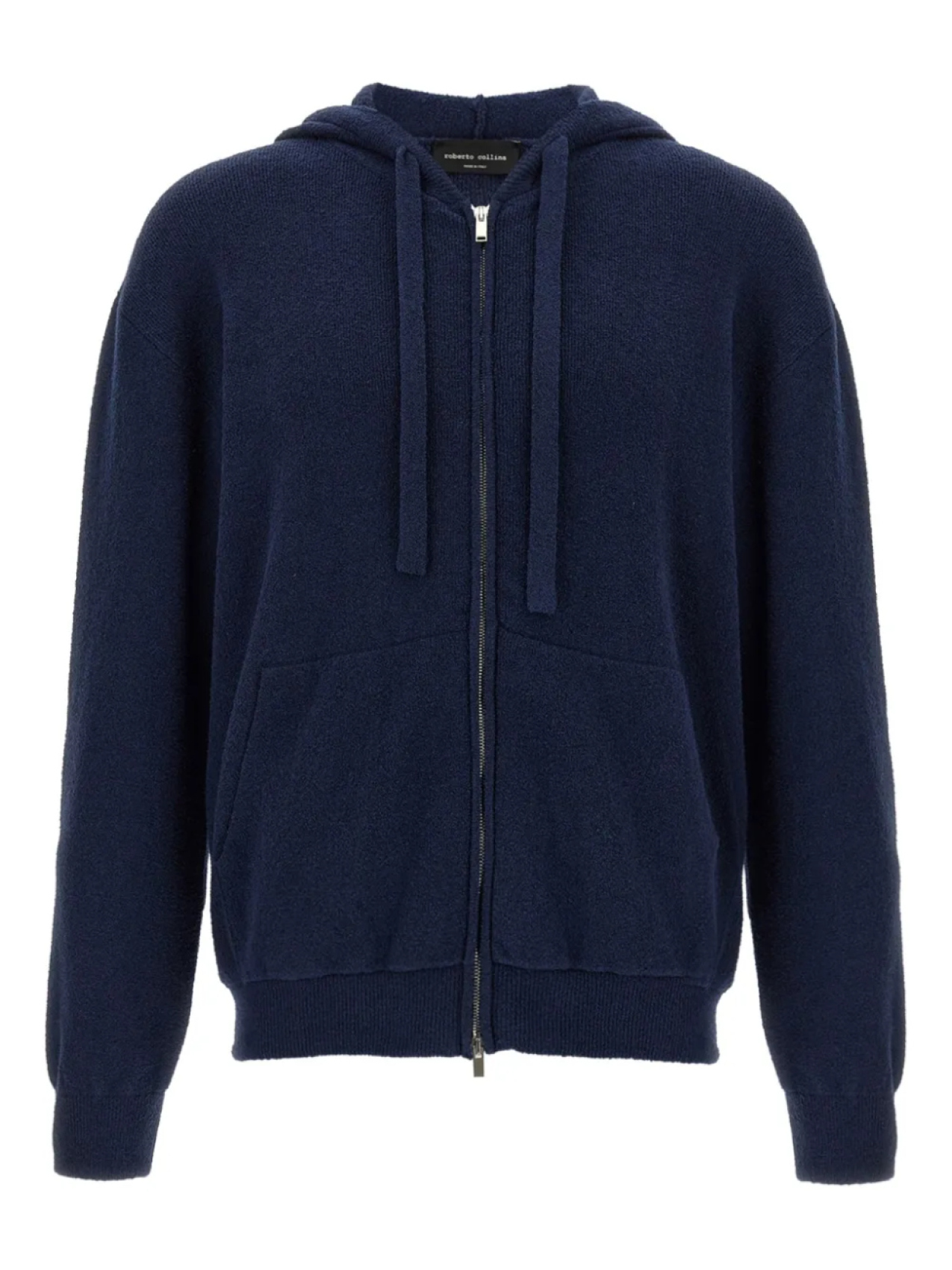 Толстовка с капюшоном из махровой ткани Roberto Collina, синий
Толстовка с капюшоном из махровой ткани Roberto Collina, синий