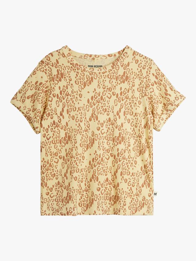 Детская футболка с леопардовым принтом Mini Rodini, Leopard Print
Детская футболка с леопардовым принтом Mini Rodini, Leopard Print