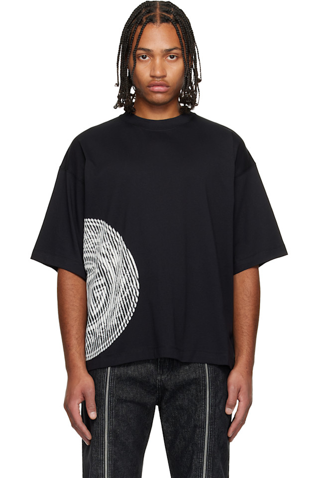 Jean Paul Gaultier Черная футболка с изображением штампа Laurier в формате 'jpg'
Jean Paul Gaultier Черная футболка с изображением штампа Laurier в формате 'jpg'