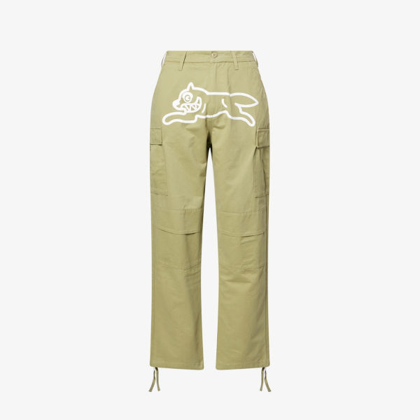 Брюки Running Dog Icecream хлопковые с множеством карманов, зеленый
Брюки Running Dog Icecream хлопковые с множеством карманов, зеленый