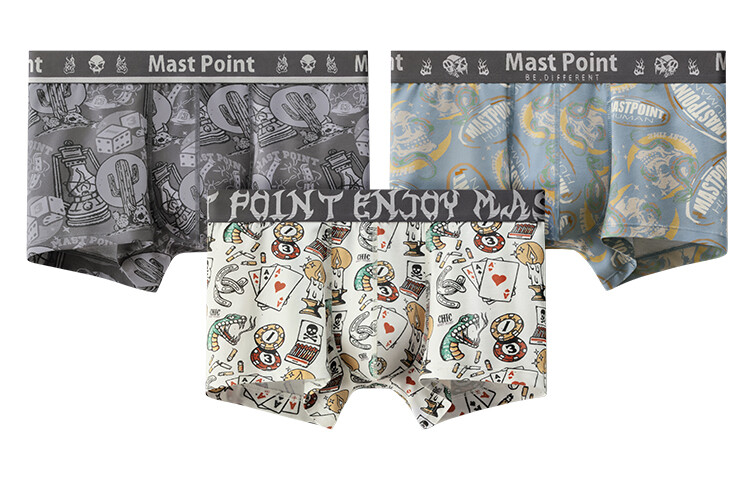 Mai Zuo Mast Point Мужские трусы MAST POINT, Подарочная коробка для лазера (3 шт.)
Mai Zuo Mast Point Мужские трусы MAST POINT, Подарочная коробка для лазера (3 шт.)